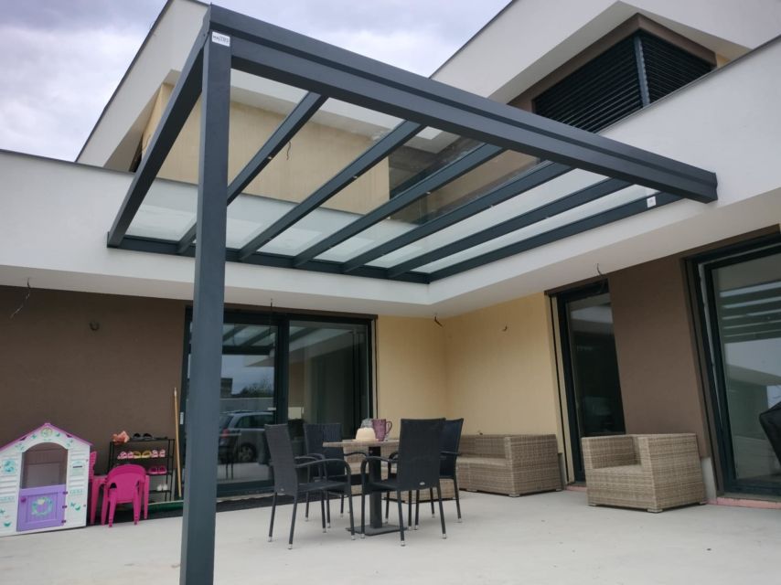 Hliníková pergola