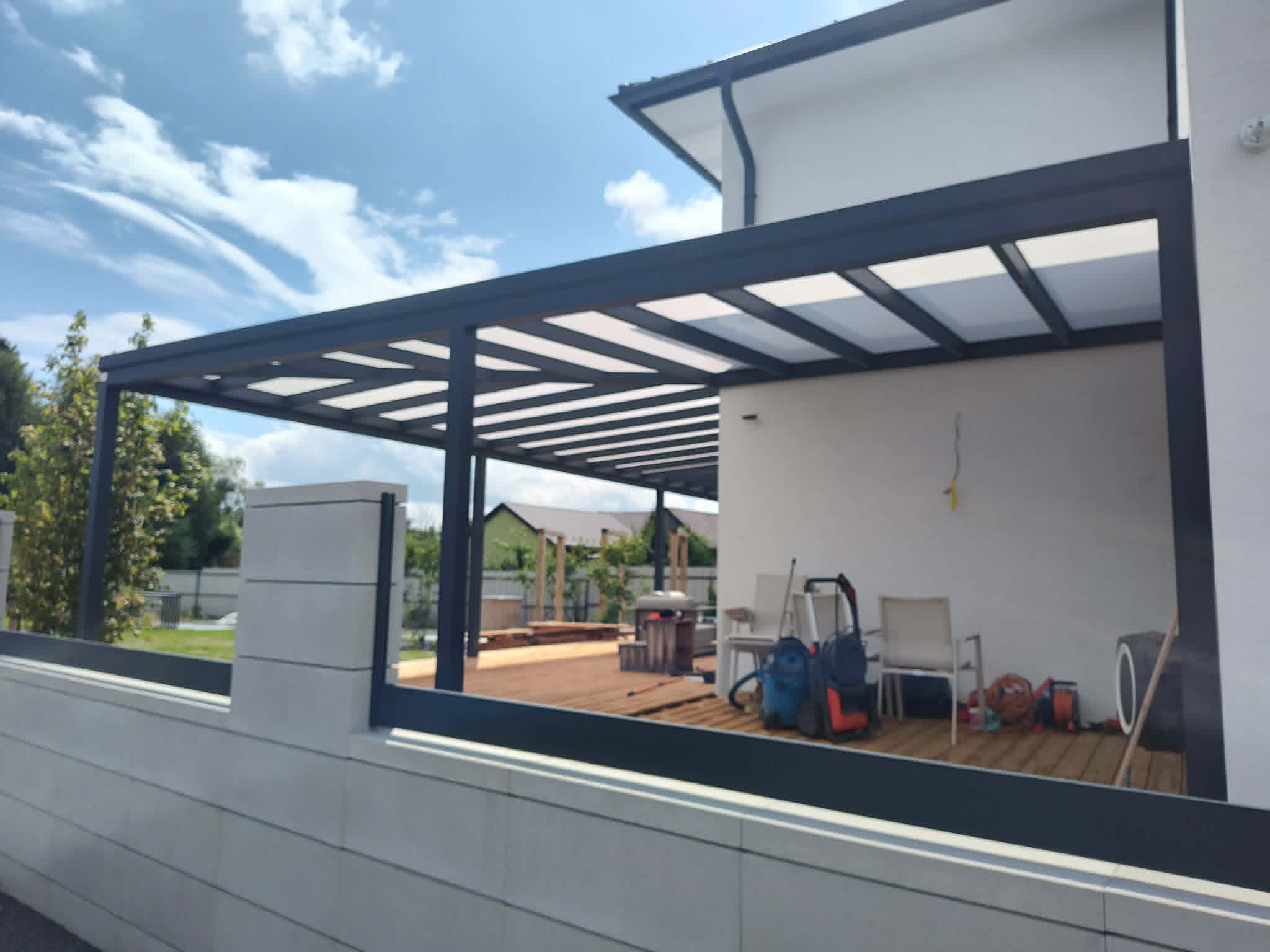 Hliníková pergola