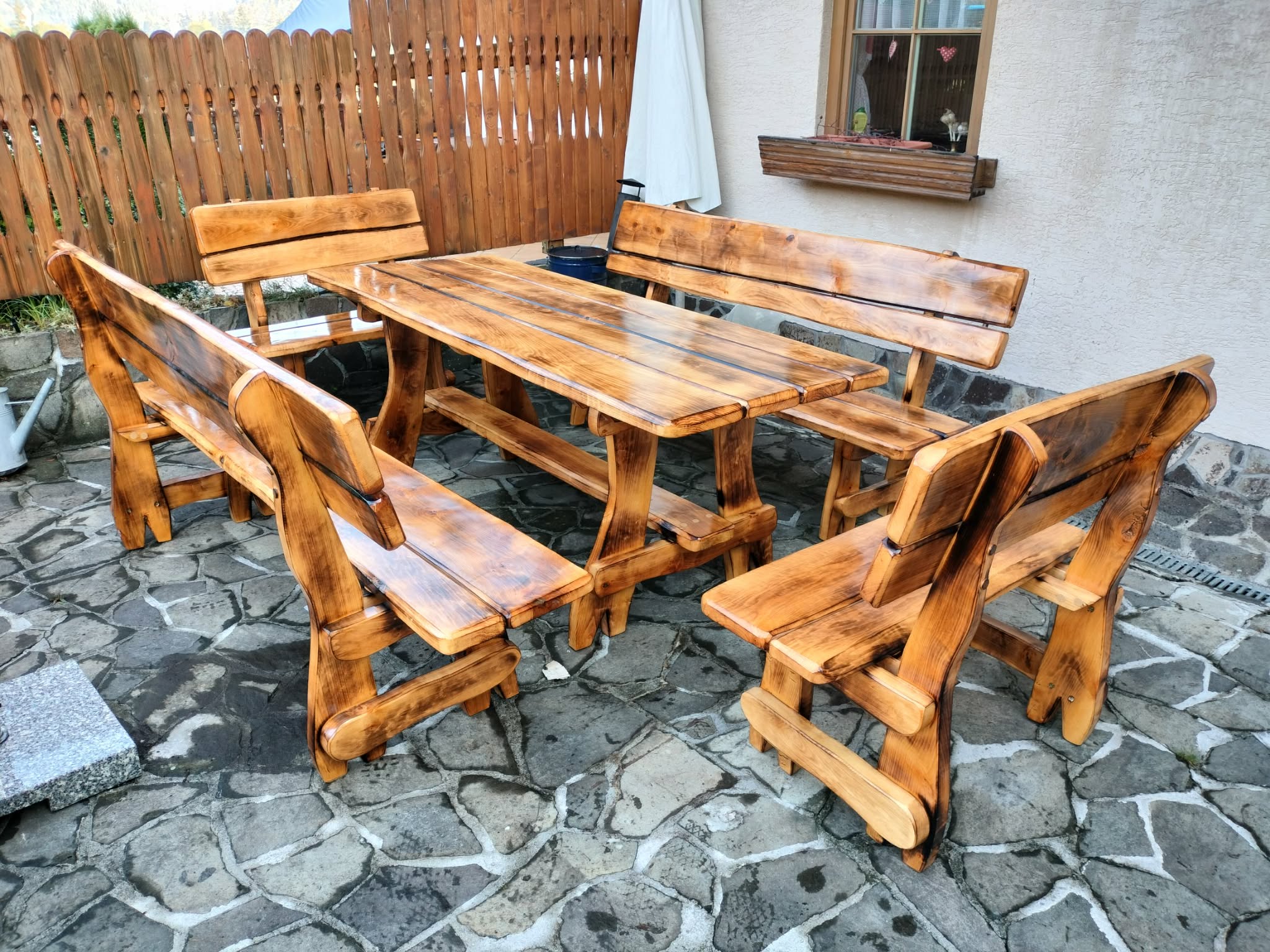 Záhradné sedenie