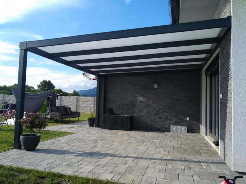 Hliníková pergola - Liptovská Štiavnica
