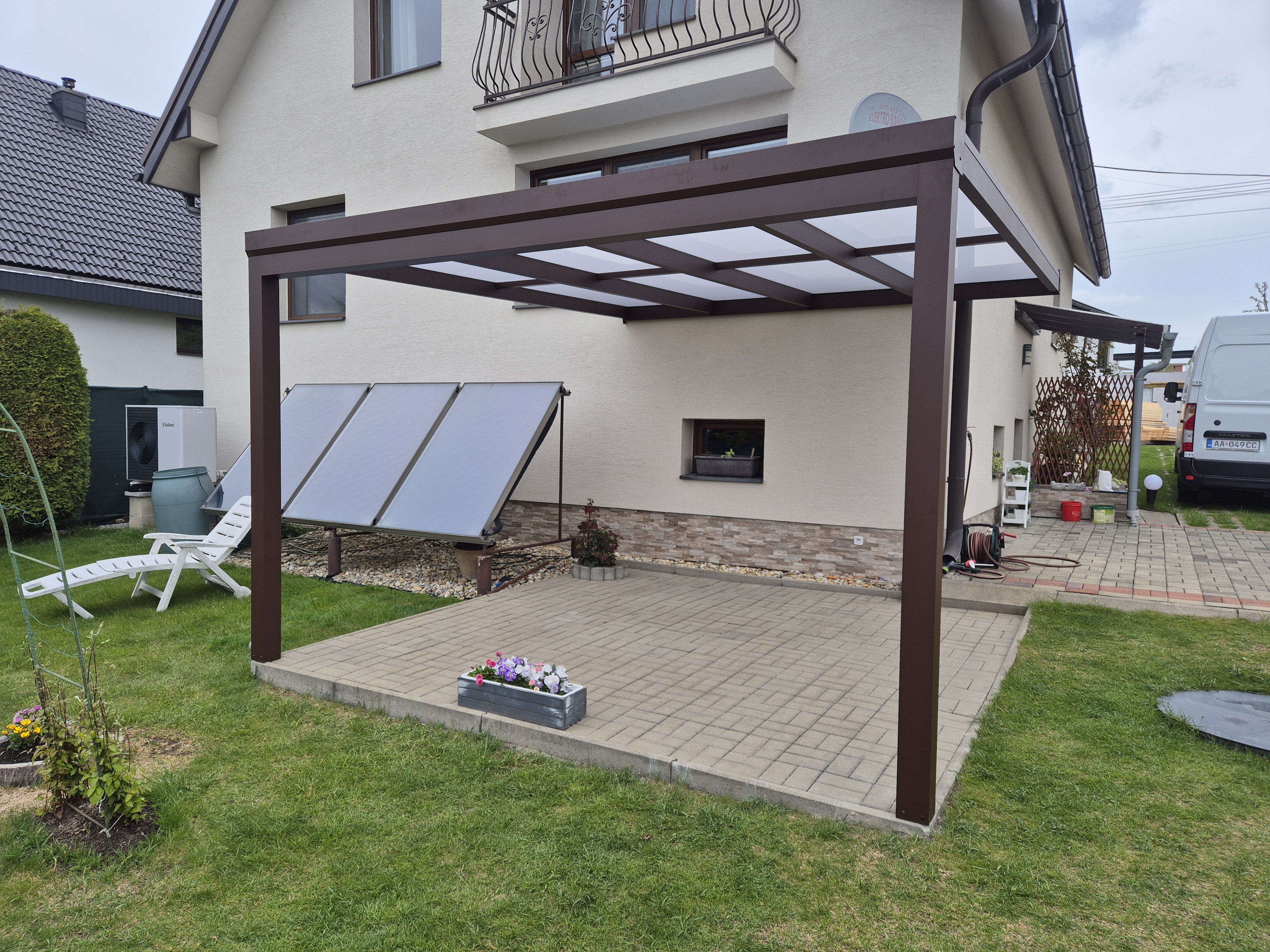 Hliníková pergola Zubrohlava